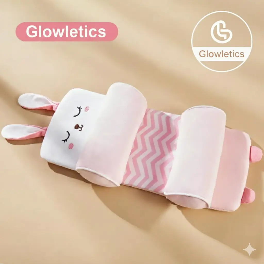 👶 **BabyComfort+ Soft Head Shaping Pillow for Newborns | Gentle Support & Ultimate Comfort** 💖 GLOWLETICS